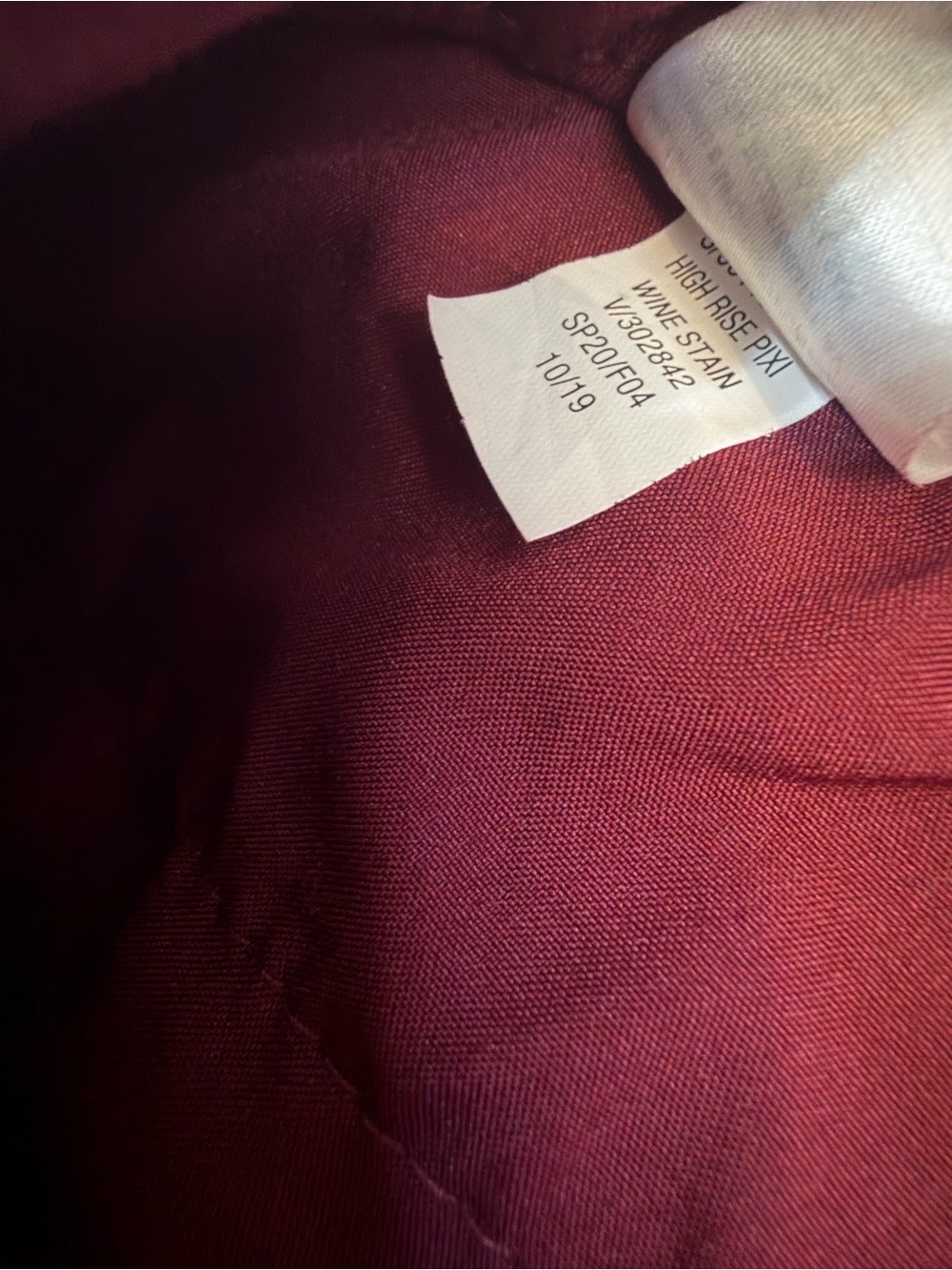 Old Navy Women's Burgundy Wine High Rise Pixie Ankle Pants Size 8
Beautiful Old - Picture 7 of 15